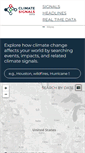 Mobile Screenshot of climatesignals.org